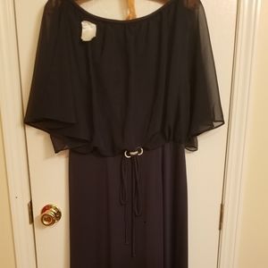 Full-length, women's gown.